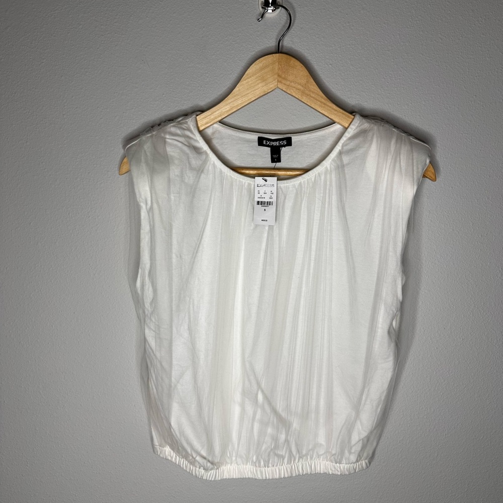 Express White Blouse